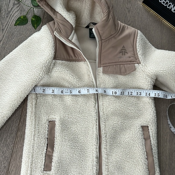 Woods Girls' Erris Heritage Sherpa Jacket XS - Picture 7 of 7